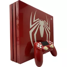 Playstation 4 Pro 1tb Limited Edition Marvel Spider-man Bundle Usado