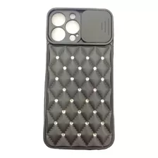 Case Protector Cubre Cámara Con Brillo iPhone 13 Pro Max