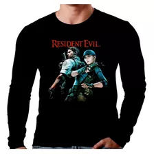 Camiseta Manga Longa Resident Evil Ref=367