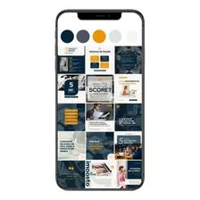 Pack Templates Sofisticado Canva Instagram Contabilidade