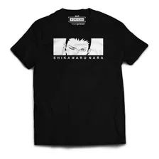 Camiseta Shikamaru Nara Naruto Boruto Clã Nara Mangá Anime