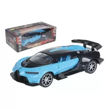 Carro De Controle Remoto Super Gt 7 Funções Azul 