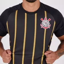 Camiseta Corinthians Golden Especial Preta