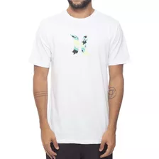 Camiseta Hurley Liquid Oversize Sm23 Masculina Branco