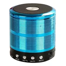 Alto-falante Grasep D-bh887 Portátil Com Bluetooth Azul 