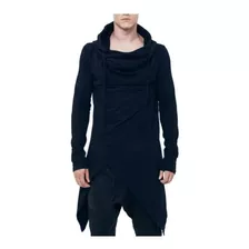 Sudadera Gabardina Larga Para Hombre Estilo Ninja 4205