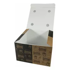 100 Caixa Box Embalagem Delivery Hamburguer Gourmet Al-g15 A