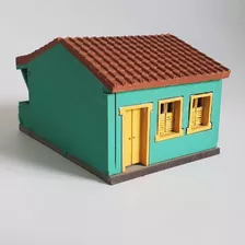 Miniatura Casa Geminada Mod. 04 1:87 Ho Dio Studios
