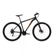 Mountain Bike Gw Scorpion R29 21v Frenos De Disco Mecánico Cambios Top Pull Color Negro/naranja