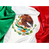 Bandera México 1 Tela, 90x158 Cm Calidad Premium