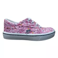 Tenis De Lona Casual Pantera Rosa Bueno, Bonito Y Barato