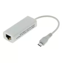 Micro Usb Para Rj45 Lan 10/100mbps Rápido Ethernet Adaptador