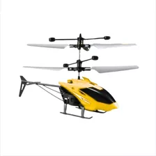 Helicóptero Drone Voador Sensor A Mão Luz Led Recarregavel