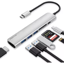 Walnew Hub Usb 3.0 Adaptador Macbook Dispositivos De Tipo C