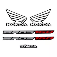 Jogo Adesivos Honda Nxr Bros 160 Ano 2015 Até 2021
