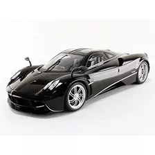 Pagani Huayra Black W - Stripas De Plata Y Ruedas De Plata 1