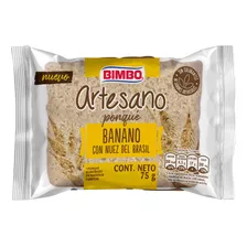 Ponque Artesano Bimbo Banano Y Nuez X 75g