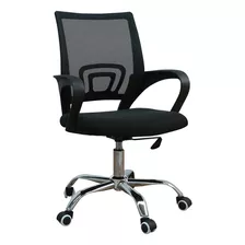 Silla De Escritorio Tribeca Selb Ergonómica Negra Con Tapizado De Mesh