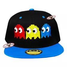 1 Gorra Pacman Shadow Fantasmas Blinky Pinky Inky