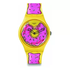 Reloj Swatch Edición Limitada Los Simpson Dona 