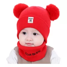 Gorro De Lana Cálido Y Grueso Para Bebés [u]