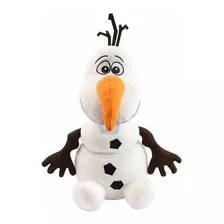 Boneco De Pelúcia Olaf Branco Neve Amigo Frozen 34 Cm