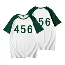 Remera El Juego Del Calamar Squid Games #456 Envio Gratis!!