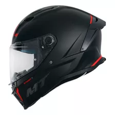 Capacete Mt Moto Fechado Stinger 2 *new Solid A1 Preto Fosco