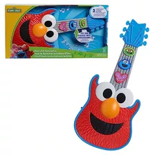 Guitarra Rock Elmo De Plaza Sésamo, Juego De Vestir Y ...