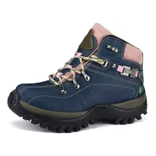 Coturno Feminino Caminhada Casual Ref 100