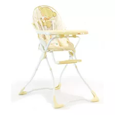 Silla De Comer Plegable Apoyapie Bebesit 6200 Amarilla Color Amarillo