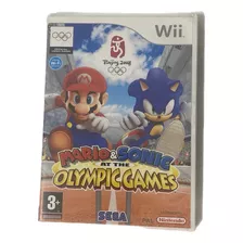 Nintendo Wii Jogo Olympic Games Mario & Sonic Olimpíadas 02