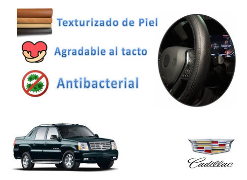 Tapetes 3d Logo Cadillac + Cubre Volante Escalade Ext 03a06 Foto 6