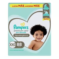 Pañales Pampers Premium Care Xxg 88 Unidades