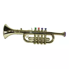 Mini Trompete Infantil Instrumento Jazz Music Para Crianças