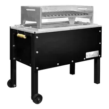 Caja China Mediana Inoxidable + Parrilla - Grillcorp