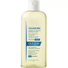 Shampoo Ducray Squanorm Caspa Grasa En Frasco De 200ml Por 1 Unidad