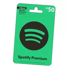 Spotify 50 Reais