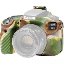 Easycover Silicone Protection Cover For Canon 90d (camo)