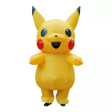 Fantasia Pikachu Inflável Pokemon Infantil Cosplay Pokemon