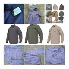 Pantalón, Camisa, Táctico Ejército Caza Monte Pesca Trabajo