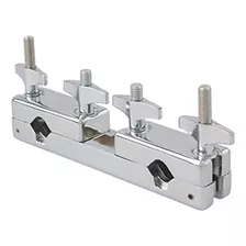 Clamp Duplo Extensor Holder X-pro Cl1 Bateria Percussão 