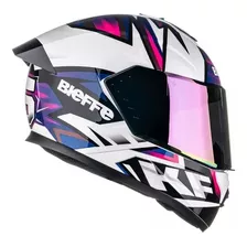 Capacete Bieffe B12 Kf + Viseira Espelhada Aerofólio