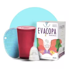 Copa Menstrual Evacopa T1 + Vaso Est. - Protector