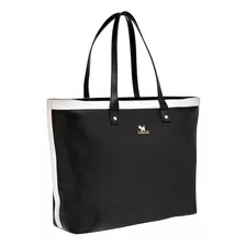 Ferrioni Bolsa Para Mujer Negro Blanco, Código 102028-1