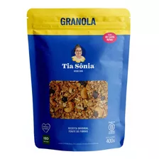 Granola Com Castanha De Caju Rapadura E Coco Tia Sonia 400g