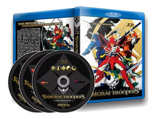 Samurai Warriors - Serie Blu-ray Completo Dublado.