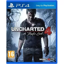 Uncharted 4 Ps4 Mídia Física Semimovo Pt Br