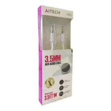 Cable Auxiliar Audio Aitech 3.5mm 1metro