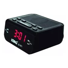 Relógio Despertador Digital Elétrico De Mesa Radio Am Fm